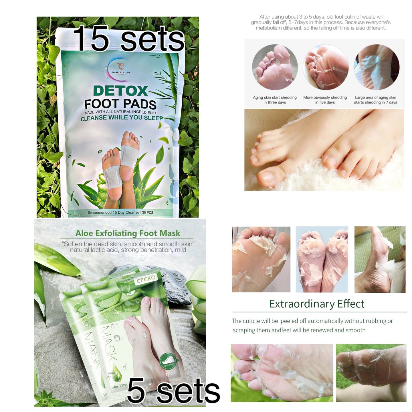 FOOT DETOX SET